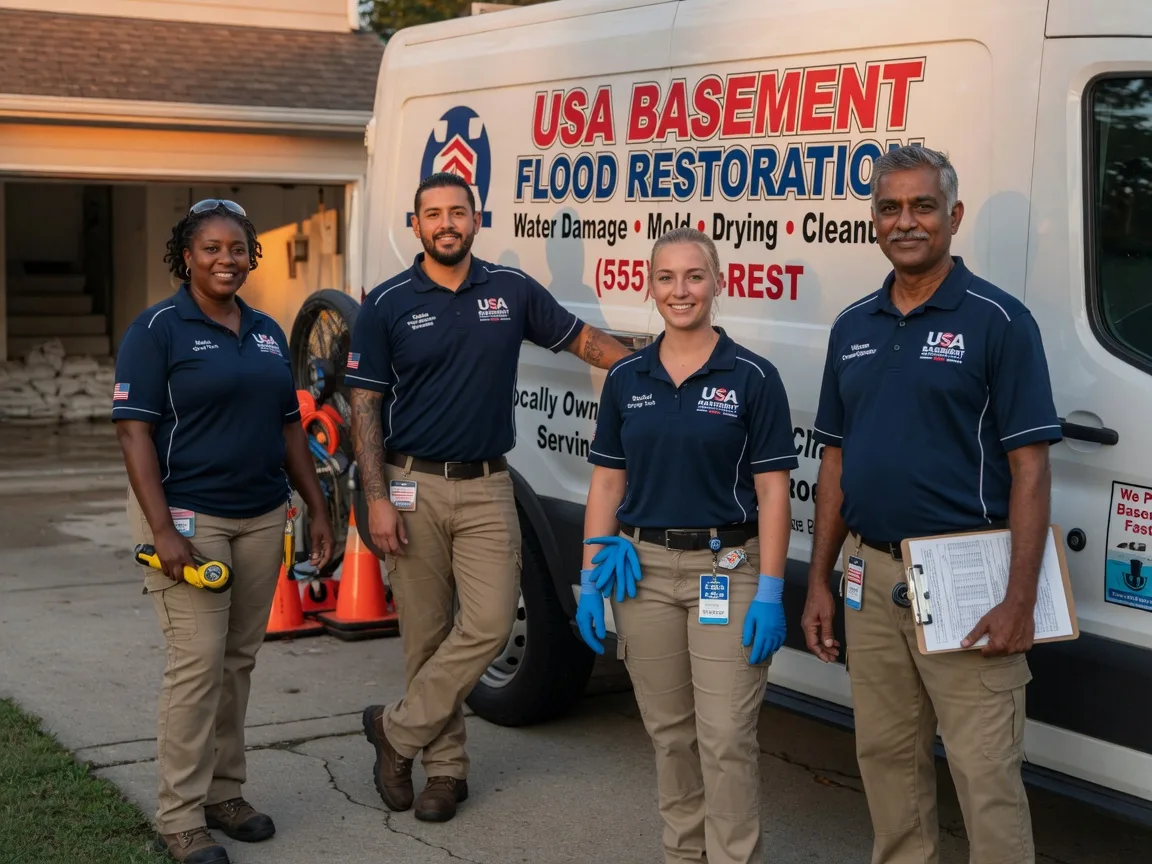 Basement Flood Cleanup company in Georgiana, AL